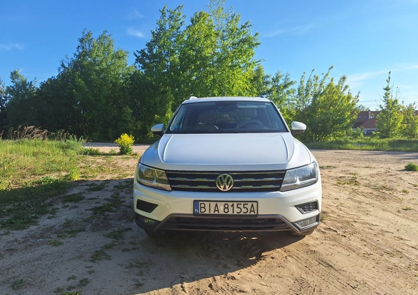 Volkswagen Tiguan cena 85000 przebieg: 111500, rok produkcji 2017 z Białystok małe 92